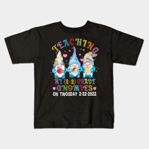 Teaching my 4th grade genomies on Twosday 2-22-2022 Kids T-Shirt by DODG99